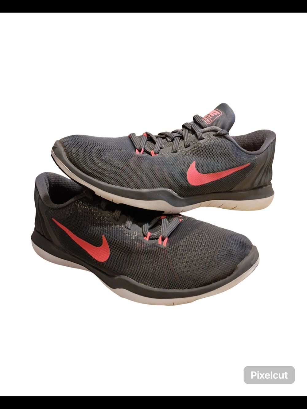 Nike Women's Flex Supreme TR 5 training shoes | Dark grey & pink